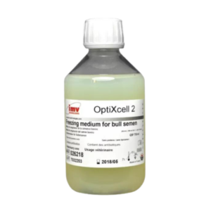 OptiXcell 2 | Preservante de semen de bovino a base de liposomas sintetizados | Marca: IMV | Botella de 250 ml - c.s.p. 750 ml