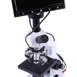 IMPORTADO Microscopio con pantalla y platina térmica