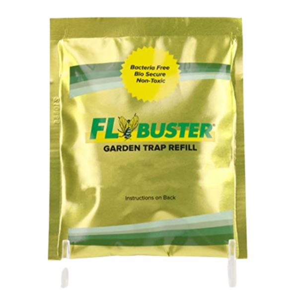 Cebo 50g | Cebo ecológico y eficiente para el control de moscas. | Marca: FlyBuster | Presentación: paquete de 50 g para su uso en el FLYBUSTER Garden 2 L