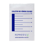Funda para envase colector semen equino | Facilita y agiliza la manipulación y procesamiento del semen equino | Marca: Reprodux | Paquete con 50 unds