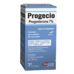 Progecio | Progesterona 7%, para la regulación del ciclo estral en vacas | Marca: Tecnopec | Frasco ampolla de 100 mL