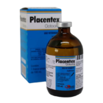 Placentex | Oxitocina sintética que estimula la expulsión de la placenta y la secreción de leche | Marca: Tecnopec | Presentación: Frasco de 100 mL