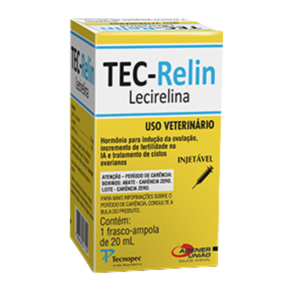 Lecirelina, análoga a GnRH, para inducción de ovulación y aumento de fertilidad en IA