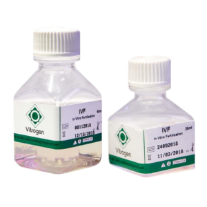 VITROGEN IVF | Medio para fecundación in vitro de ovocitos maduros de bovinos, caprinos, ovinos y camélidos | Marca: Vitrogen | Frasco de 25 mL